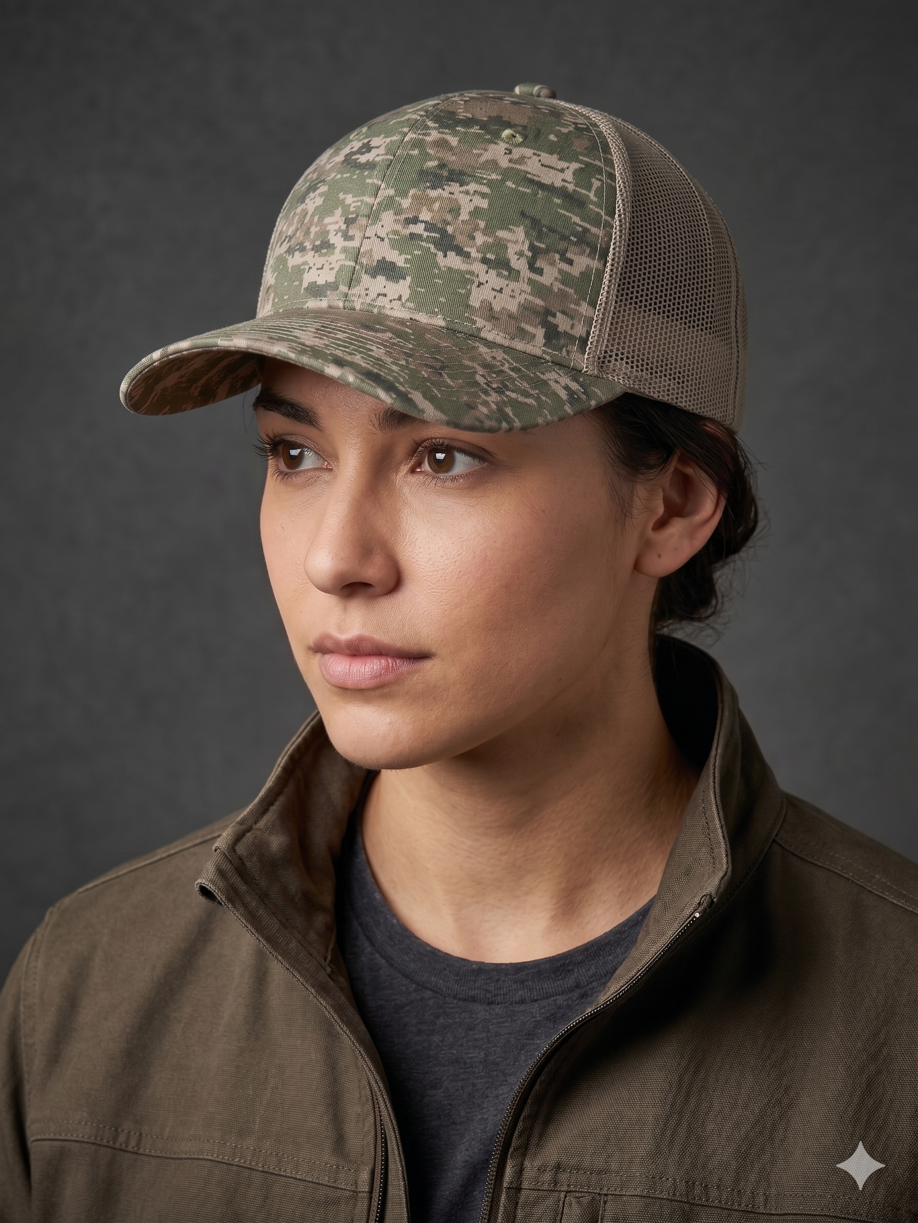 Port Authority trucker cap Camo C114