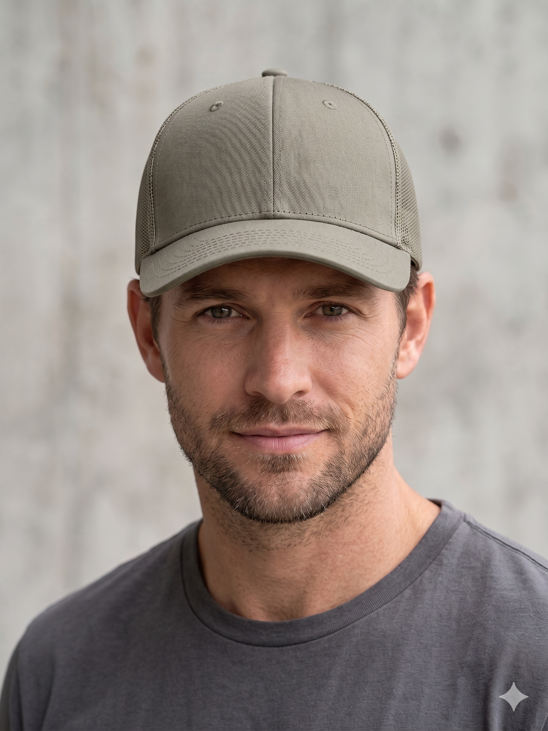 Trucker Cap Port Authority Light Brown C112