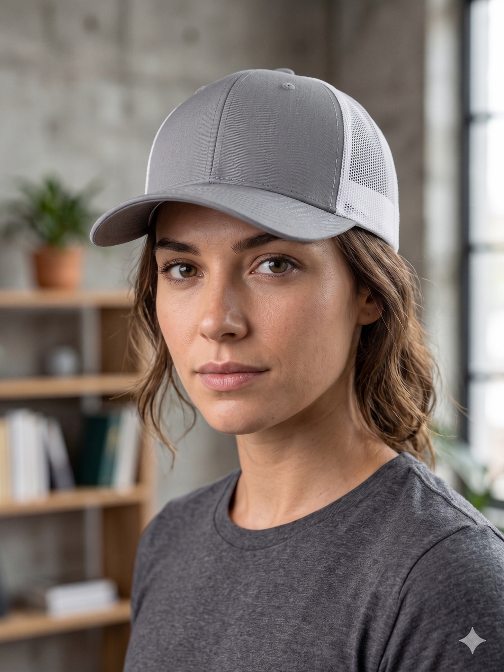 Trucker Cap Port Authority C112LP Gray