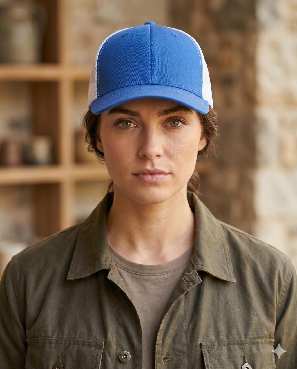 Trucker Cap Port Authority C112LP Royal  Blue