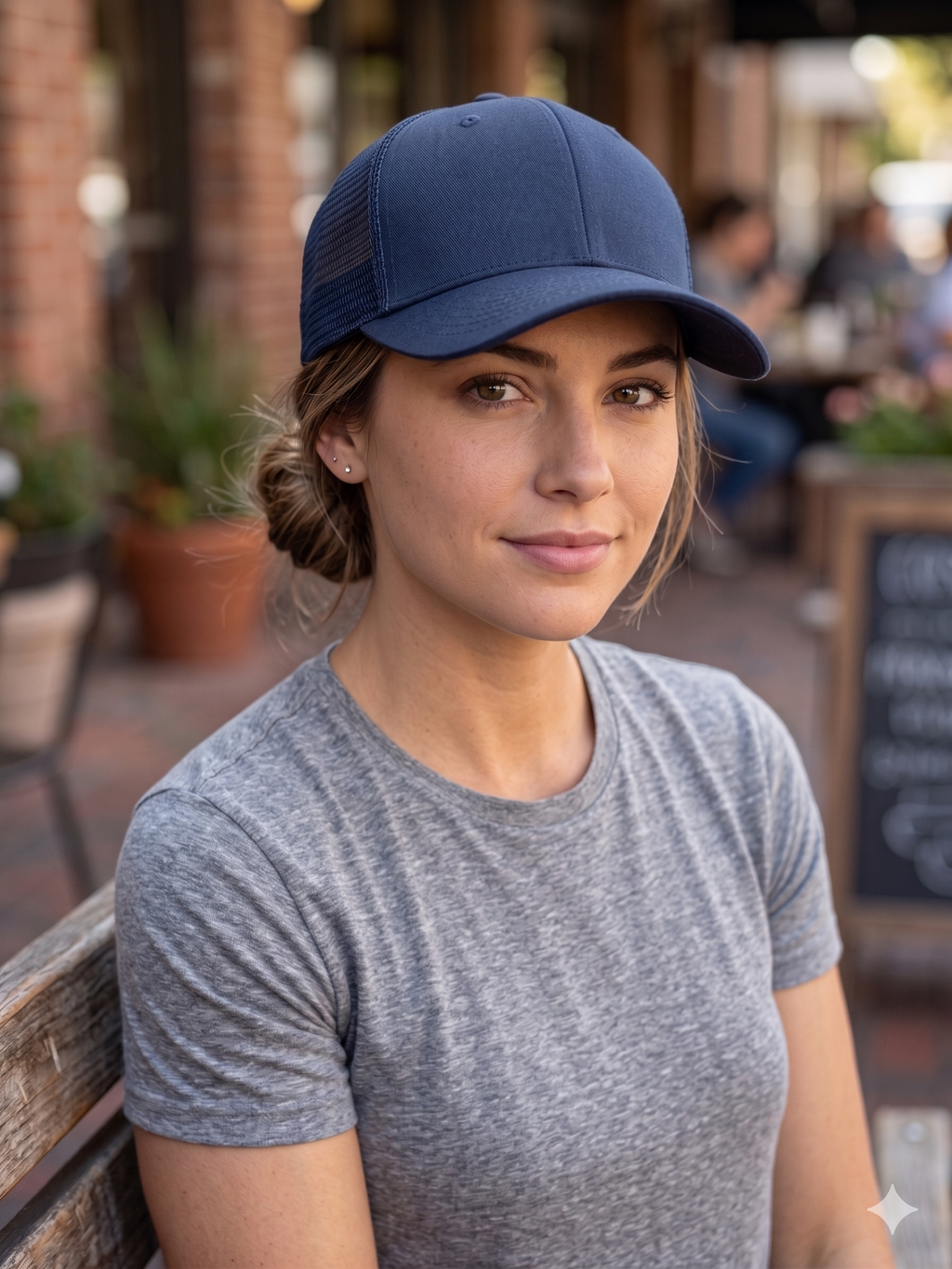 Trucker Cap Port Authority C911 Navy Blue