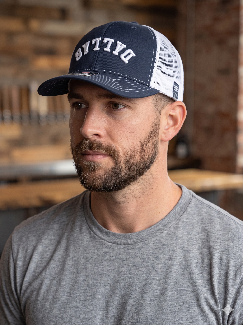 Trucker cap Richardson 112 with Dallas embrodery logo
