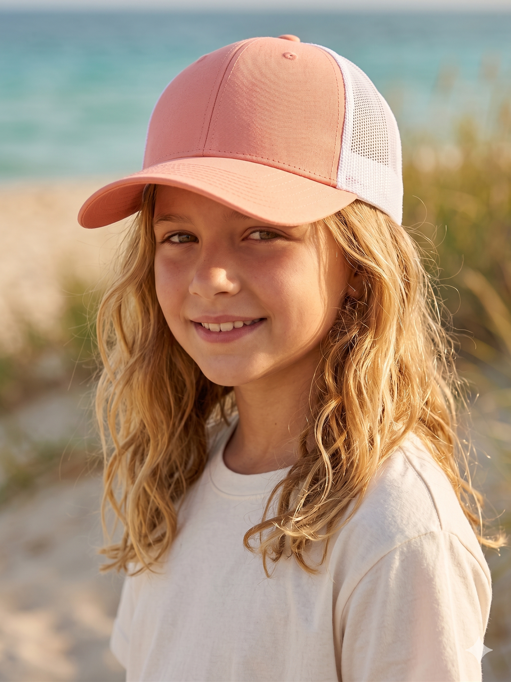 Trucker Cap Port Authority C112LP Salmon