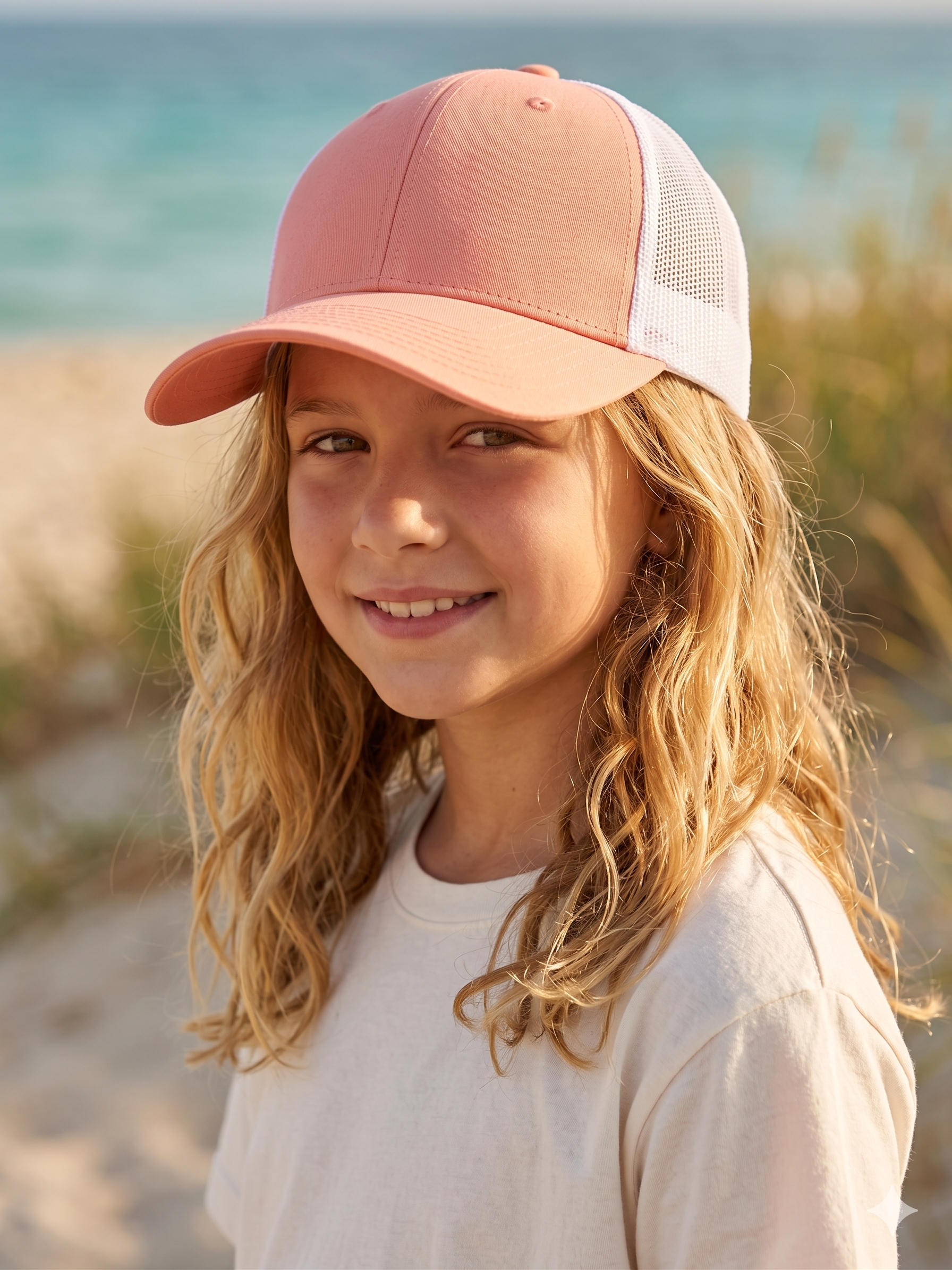 Trucker Cap Port Authority C112LP Salmon