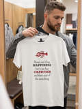 T-shirt white 100% cotton with crawfish logo
