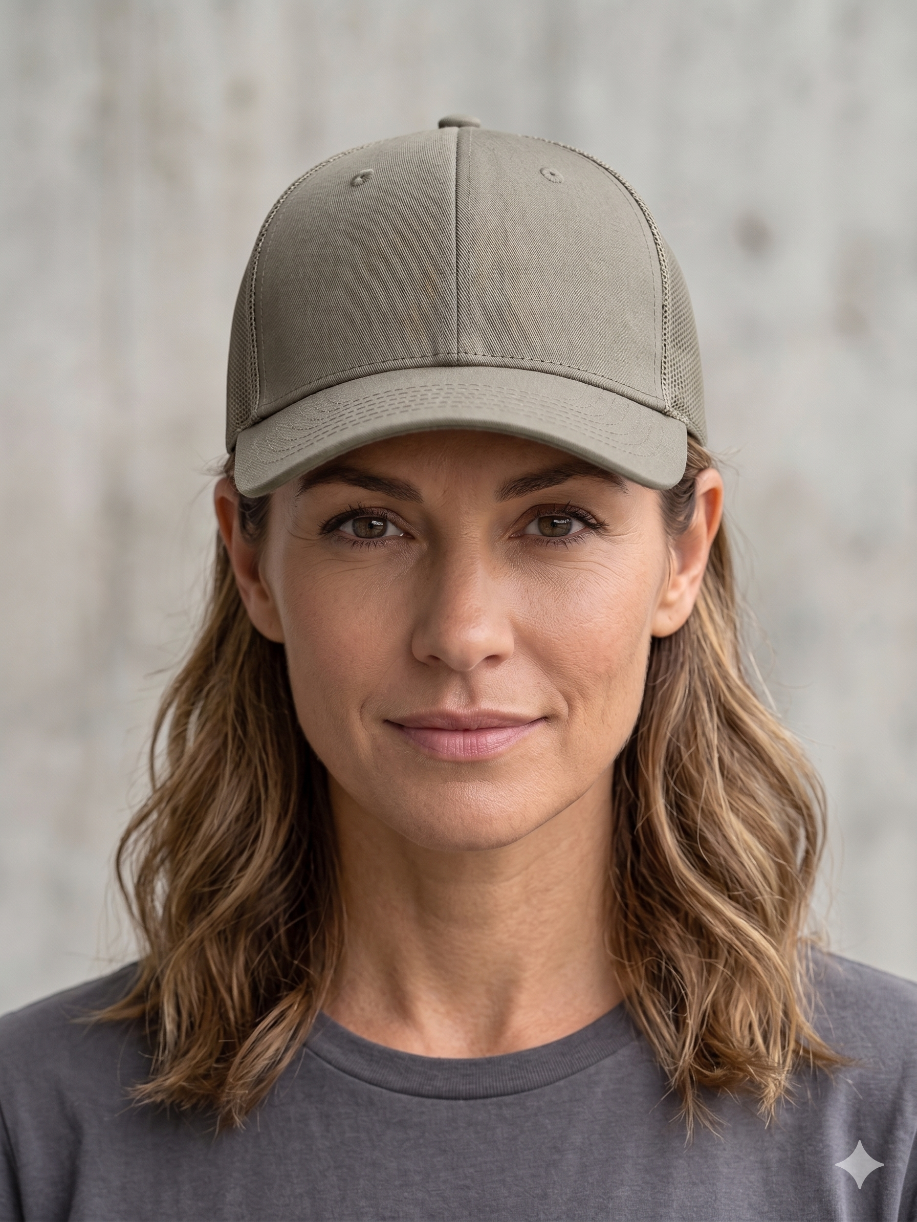 Trucker Cap Port Authority Light Brown C112