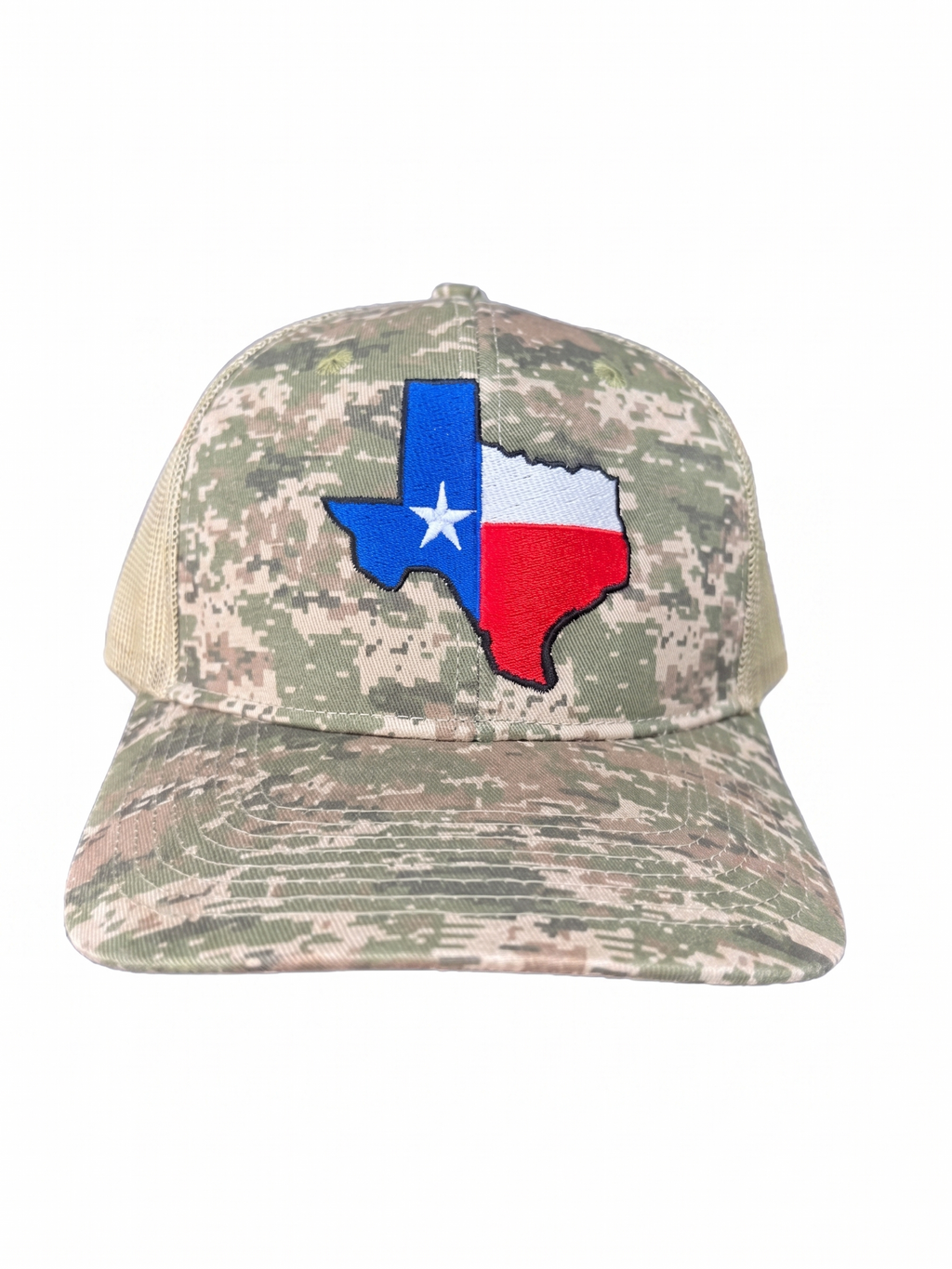 Port Authority Cap Camo with Texas embroidery Logo
