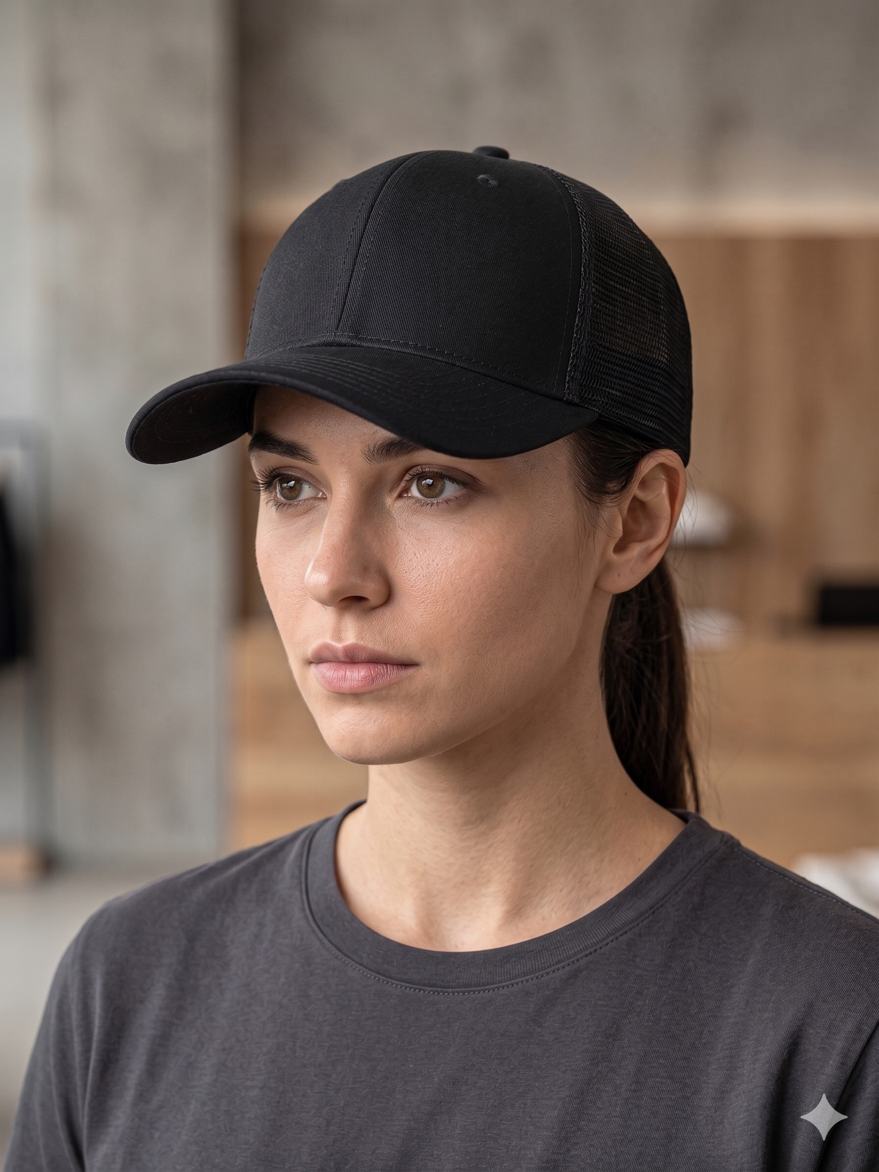 Trucker Cap Port Authority C911 Black