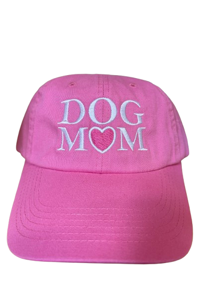 Cap Dog Mom Pink