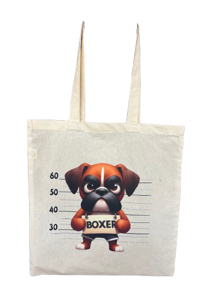 Tote Bag Canva Boxer 100% Cotton