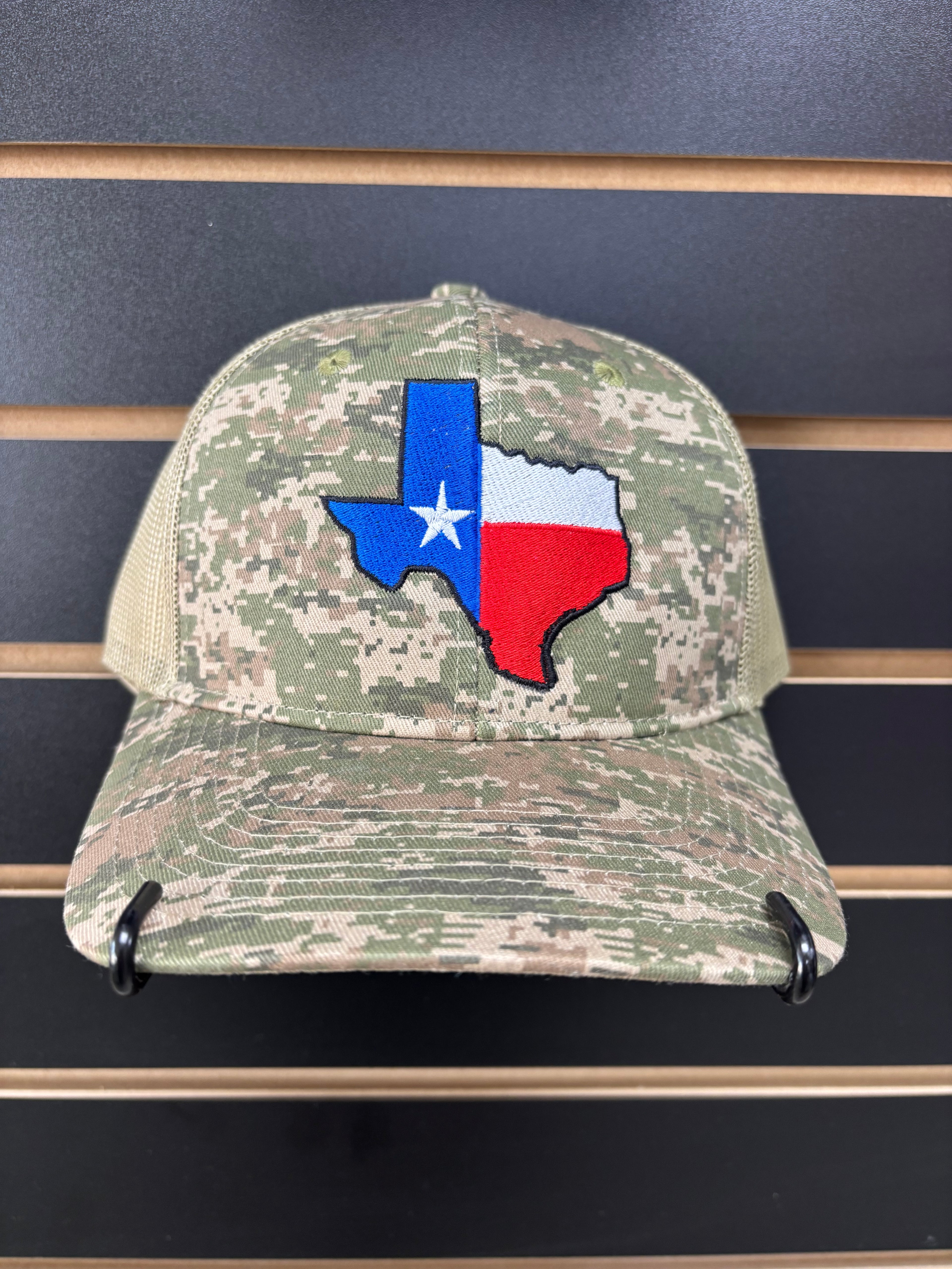 Cap Camo with Texas Logo