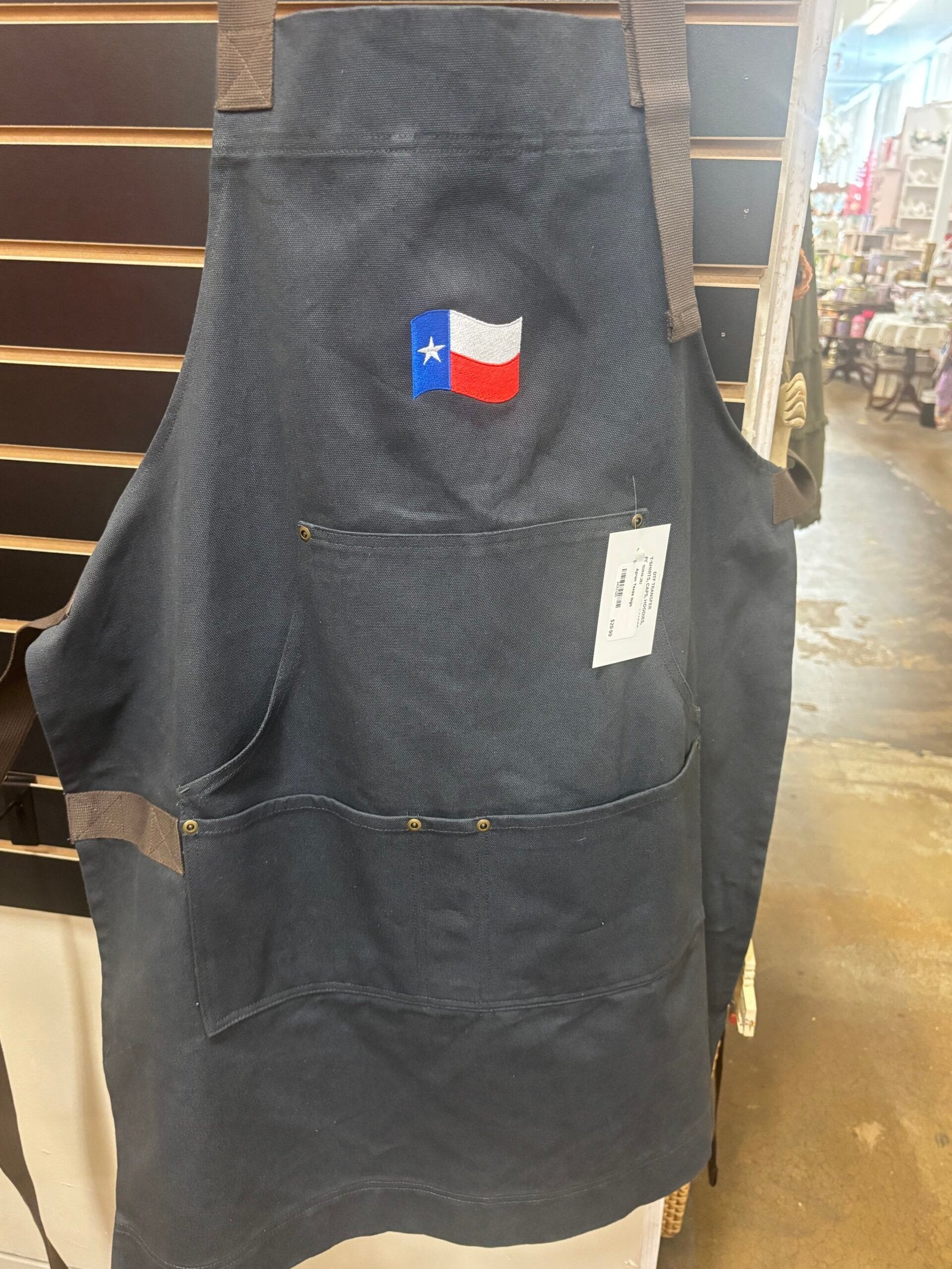 Apron with Texas embroidery logo image 0